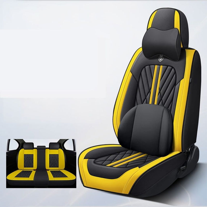 OFERTA DIA DO TRABALHADOR | Kit Capas de banco Automotivos de Luxo e Conforto Dianteiro e Traseiro